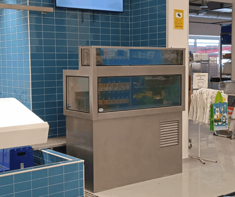 Vivero Estándar para Pescadería SuperCash en Avilés