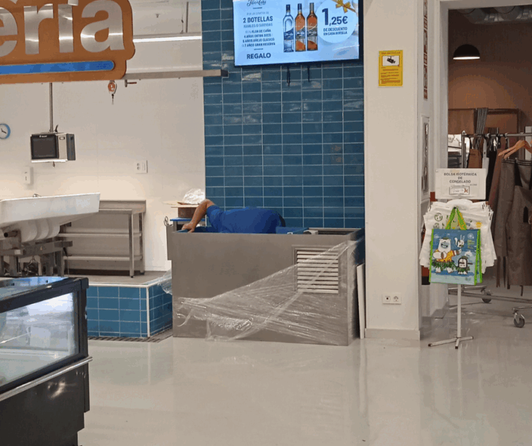 Vivero Estándar para Pescadería SuperCash en Avilés