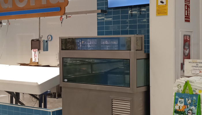 Vivero Estándar para Pescadería SuperCash en Avilés